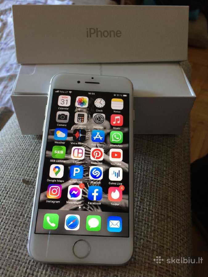 iPhone 7 32gb Silver - nuotraukos Nr. 3