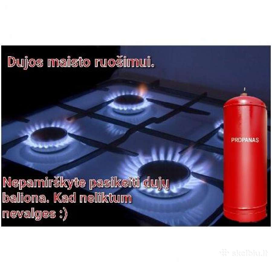 Dujos į namus ir Įmonės ! Dujų balionu keitimas. - nuotraukos Nr. 4