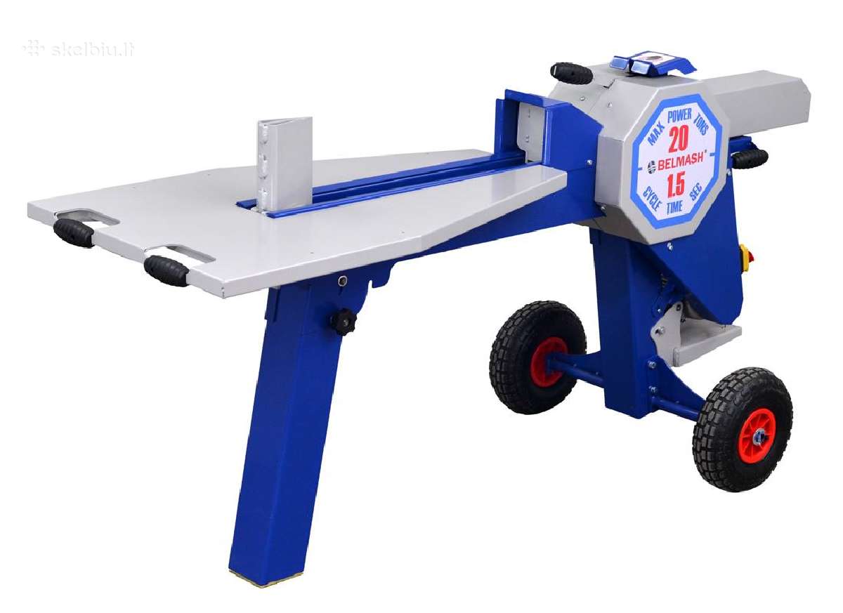 Malkų skaldyklė Belmash Lse-500 20 tonų elektrinė