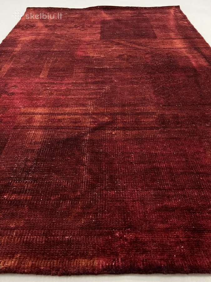 Rankų darbo vilnonis kilimas 150x226 cm - nuotraukos Nr. 3