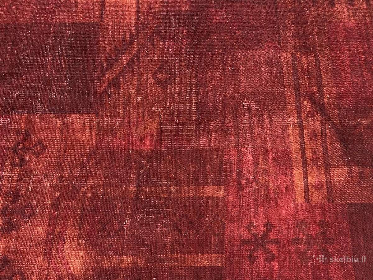 Rankų darbo vilnonis kilimas 150x226 cm - nuotraukos Nr. 5