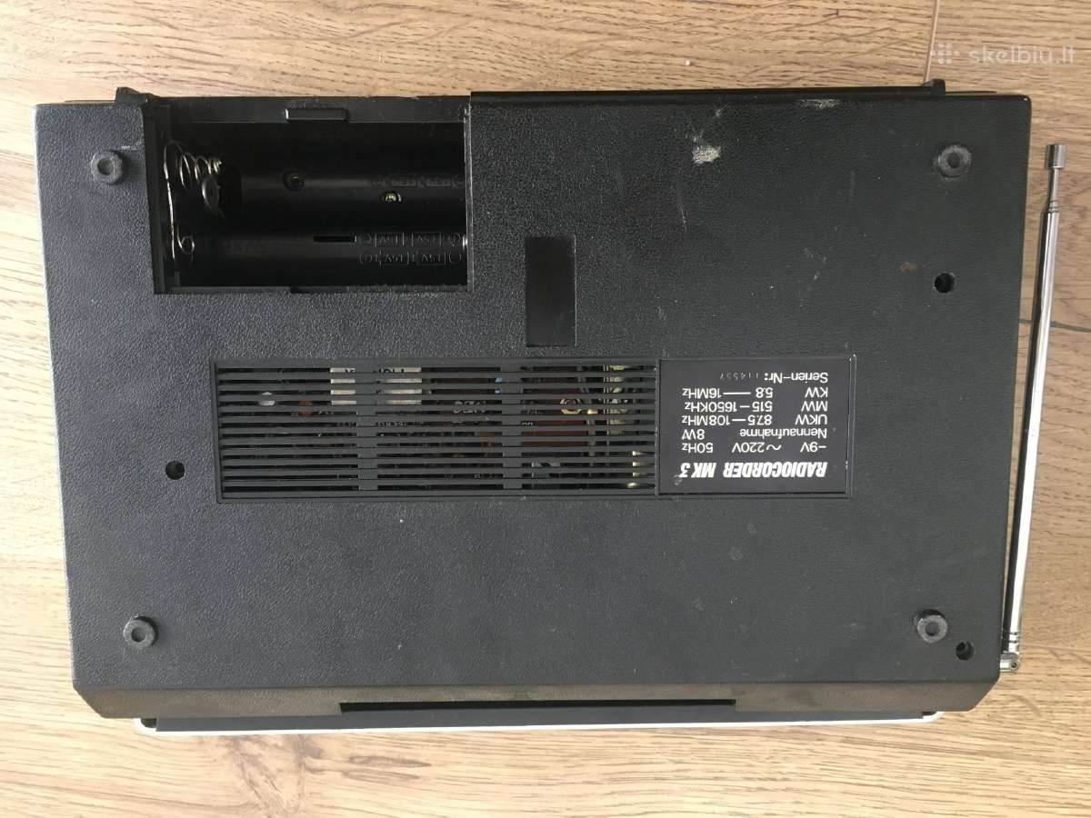 Magnetola Radiocorder Mk3 - nuotraukos Nr. 6