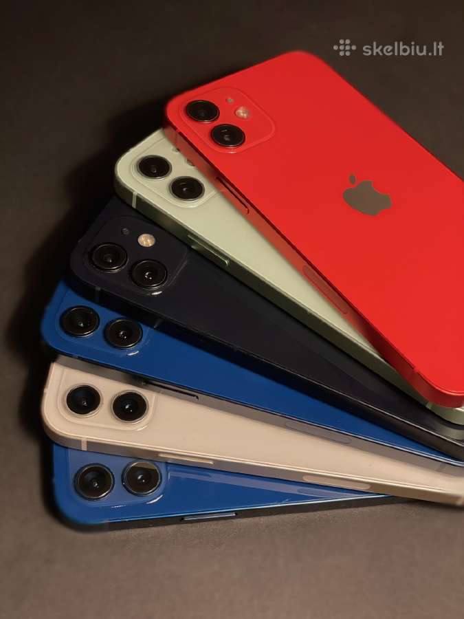 Naudoti iPhone 12 nuo 149€ su garantija.