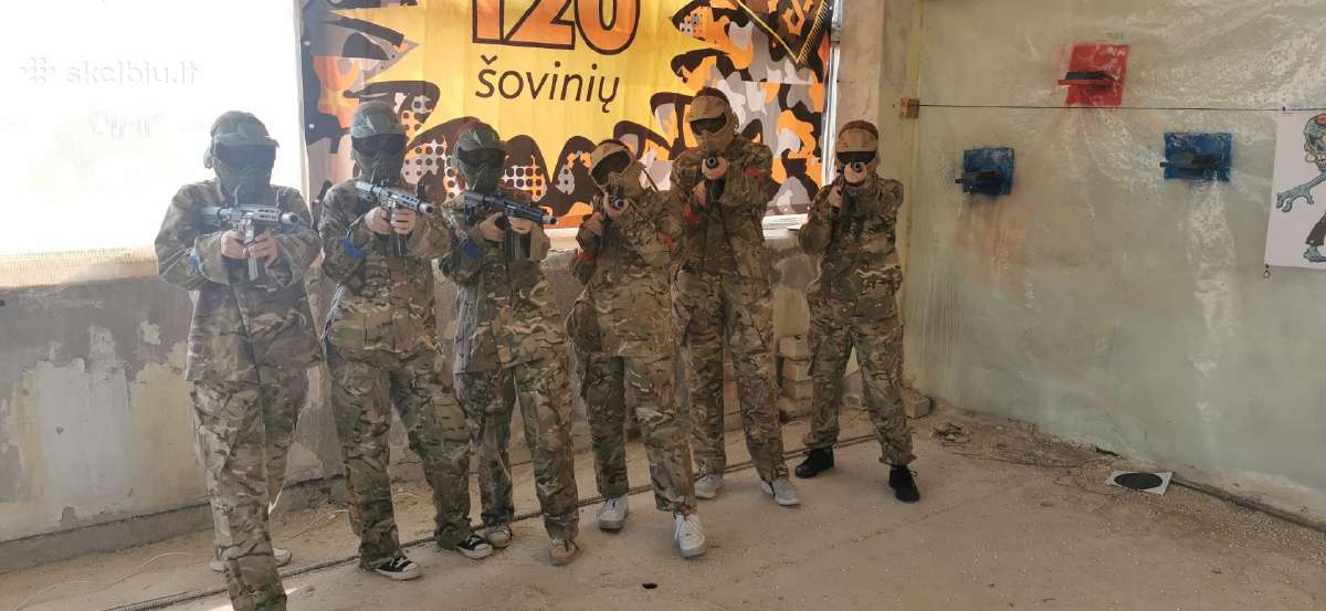 Airsoft dažasvydis gimtadieniai Bernvakariai - nuotraukos Nr. 9