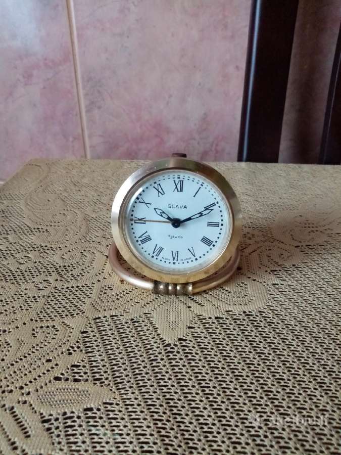 CcCCCP Laikrodis Zadinuvas – Budilnikas. Veikia Ok
