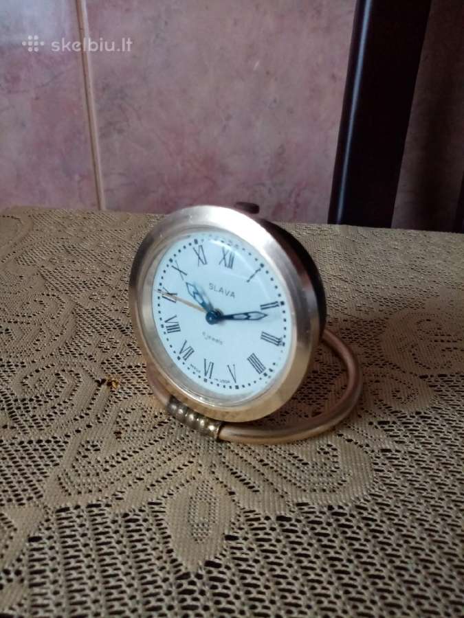 CcCCCP Laikrodis Zadinuvas – Budilnikas. Veikia Ok - nuotraukos Nr. 2