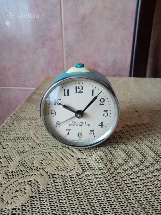 CcccccCCCP Laikrodis Zadinuvas – Budilnikas. Retas