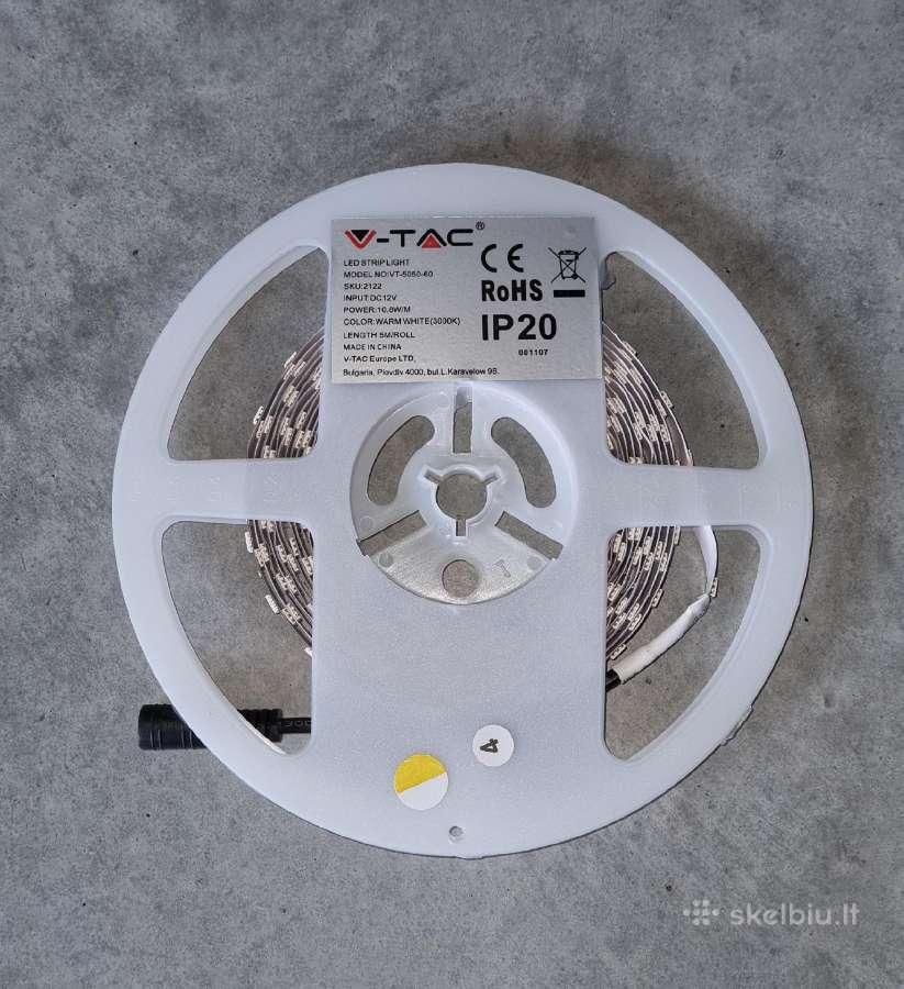 LED juosta Ip20 5m. 54w.