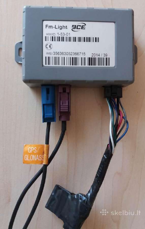 GPS vietos nustatymo įranga Fm-light Bce