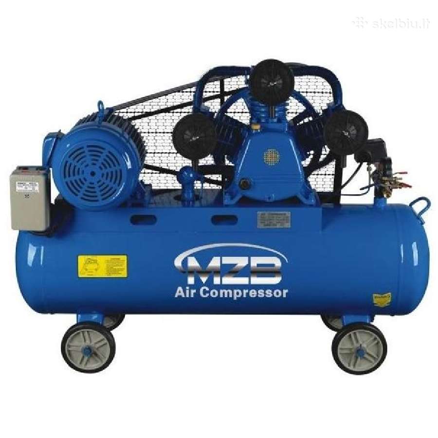 Trifazis oro kompresorius 100l 200l 300l Naujas! - nuotraukos Nr. 4