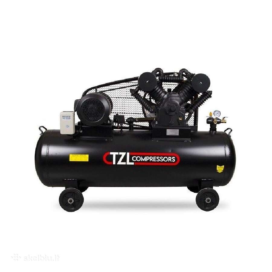 Trifazis oro kompresorius 100l 200l 300l Naujas! - nuotraukos Nr. 5