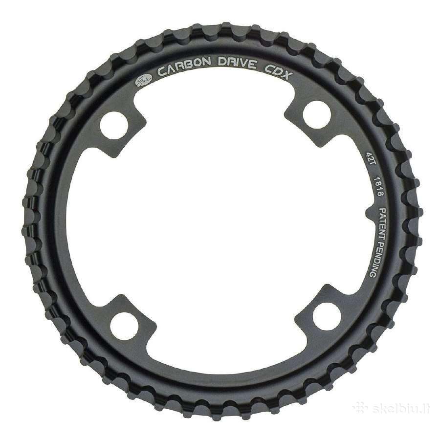 Gates Carbon Drive Cdx priekinė/galinė žvaigždutės - nuotraukos Nr. 13