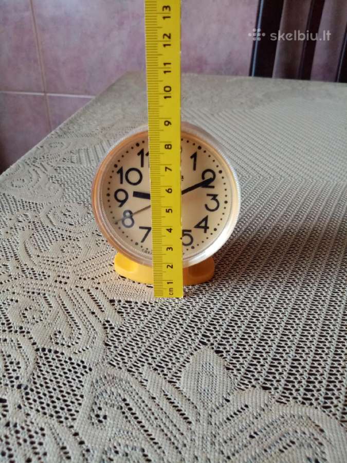 CcCCCP Laikrodis Zadinuvas – Budilnikas. Veikia Ok - nuotraukos Nr. 3