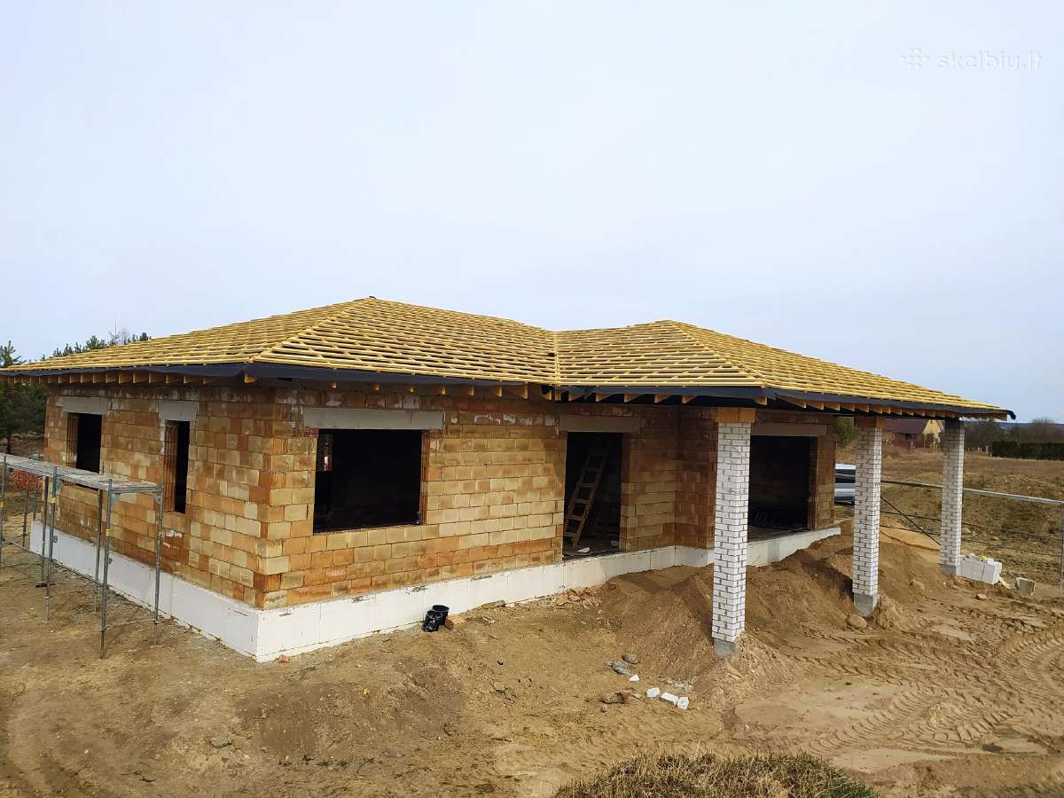 Stogų dengimas, Skardiniai čerpiniai stogai, Velux - nuotraukos Nr. 21