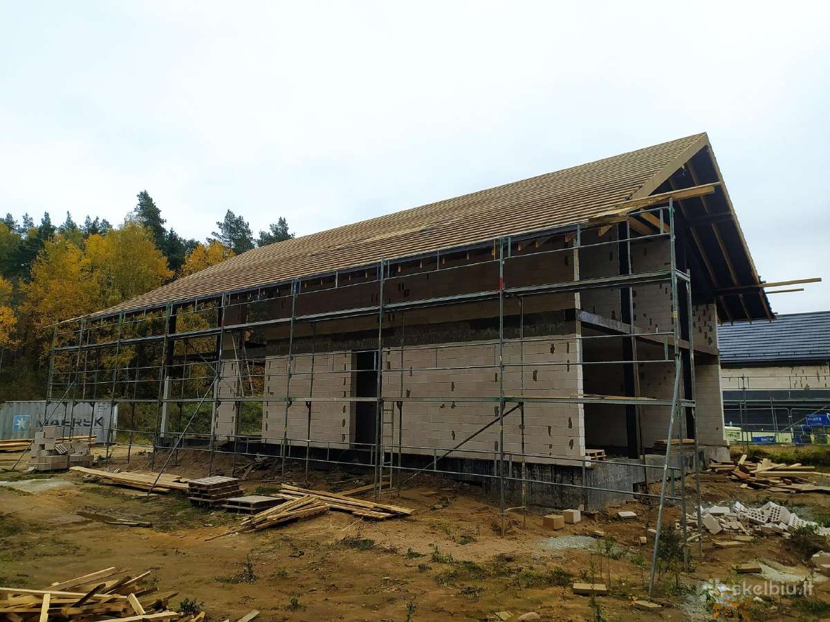 Stogų dengimas, Skardiniai čerpiniai stogai, Velux - nuotraukos Nr. 20