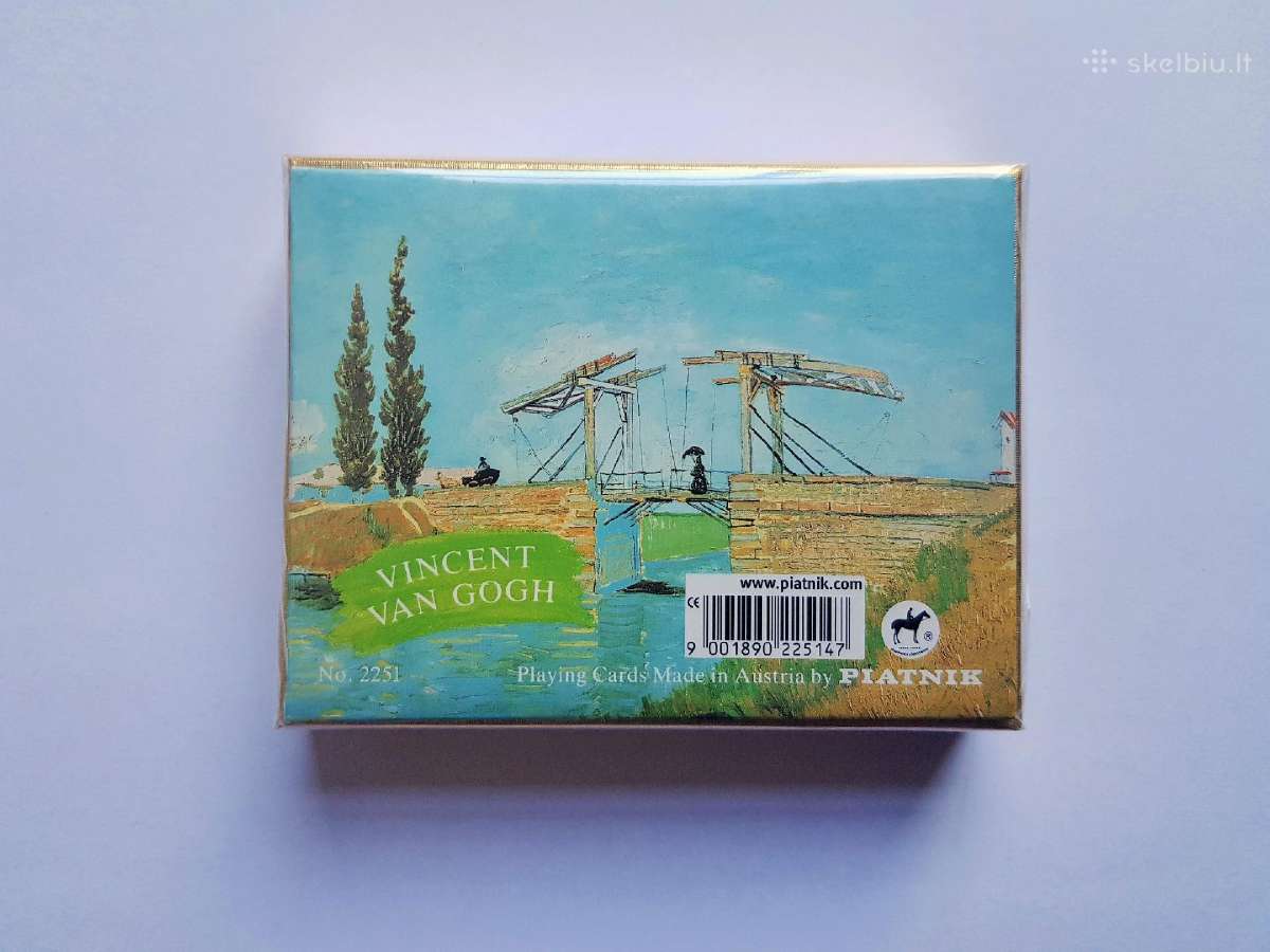Naujos kortos Vincent Van Gogh 2x55