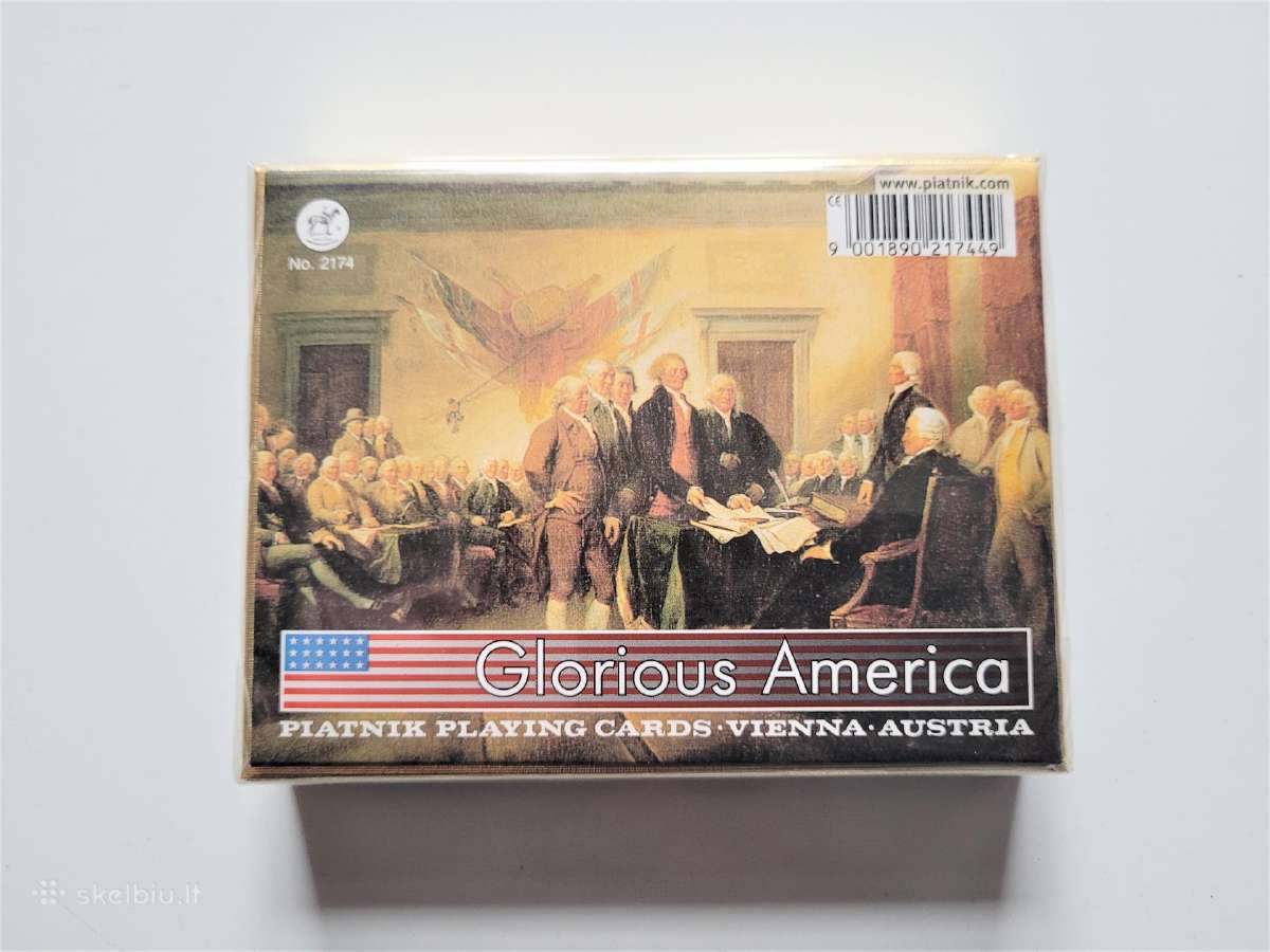 Naujos kortos Glorious America 2x55