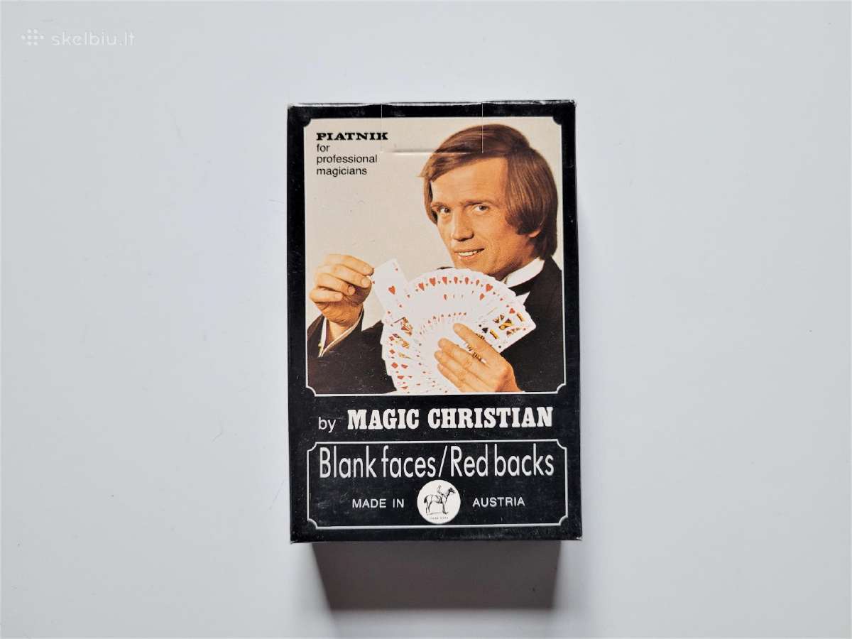 Naujos Magijos kortos Magic Christian