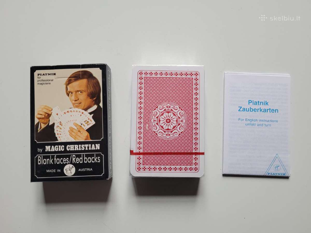 Naujos Magijos kortos Magic Christian - nuotraukos Nr. 6