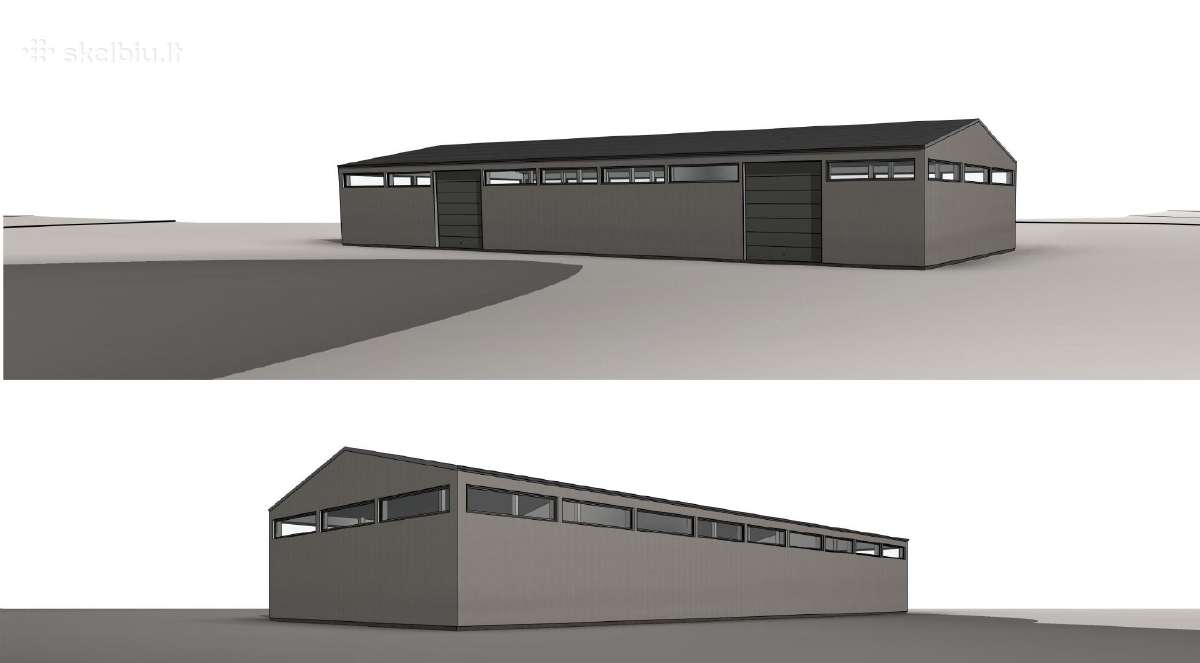 Angarai fermos sandėliai projektavimas statyba - nuotraukos Nr. 10