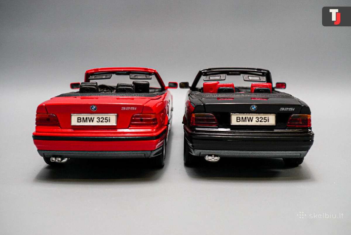 Bmw 3 e36 modeliukai 1:18 diecast kolekciniai - nuotraukos Nr. 4