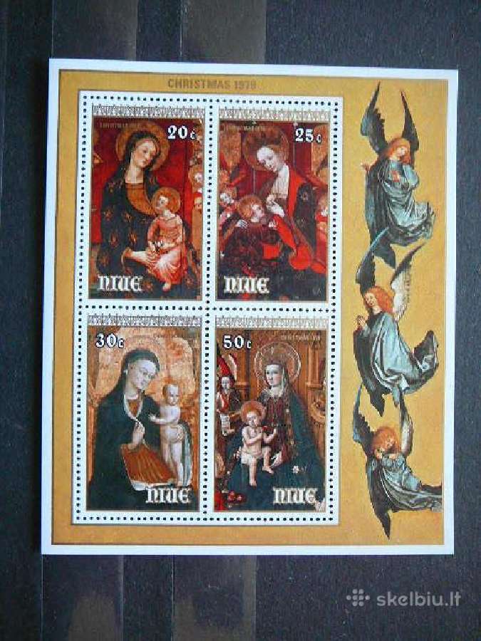 Sventos Kaledos Niue 1979 Mnh ne266