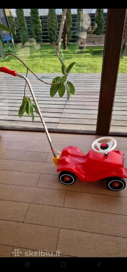 Bobby car mašina/paspirtukas su rankena