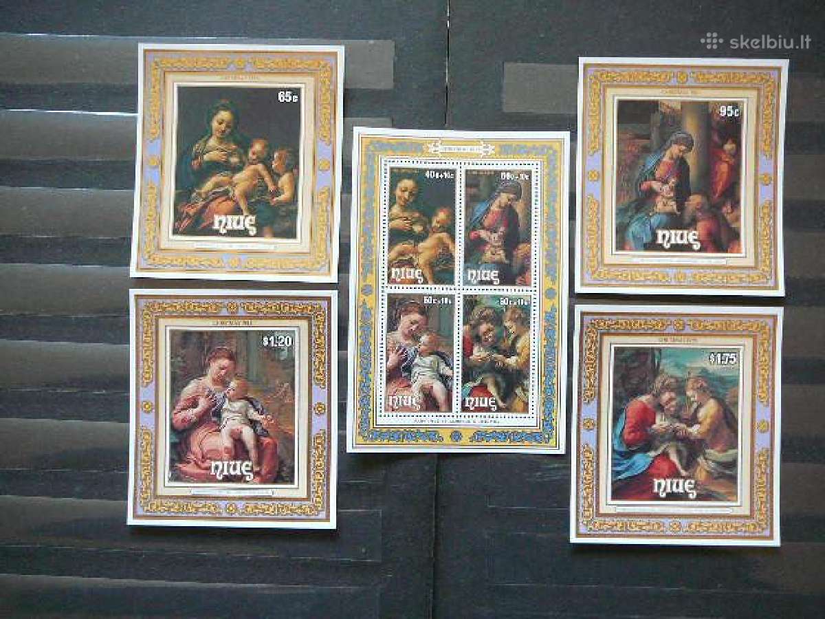 Sventos Kaledos Niue 1985 Mnh ne642