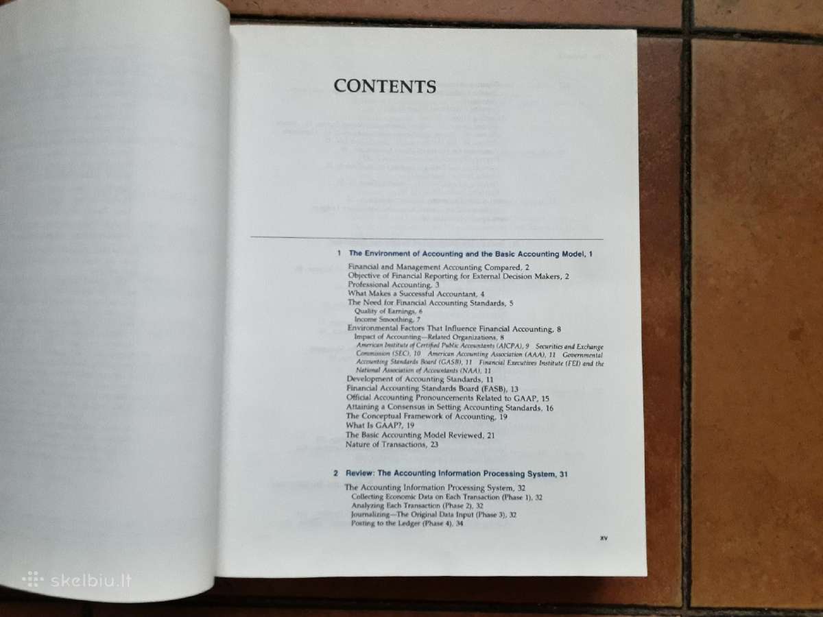 W. Zlatkovich "Intermediate Accounting" 1989m. Usa - nuotraukos Nr. 6