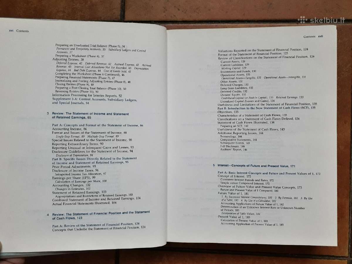 W. Zlatkovich "Intermediate Accounting" 1989m. Usa - nuotraukos Nr. 7