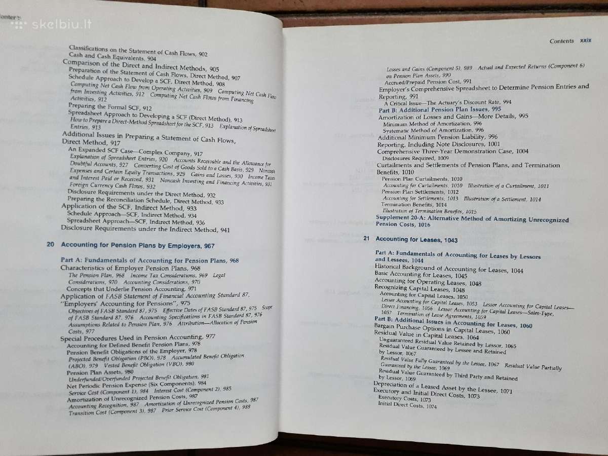 W. Zlatkovich "Intermediate Accounting" 1989m. Usa - nuotraukos Nr. 12