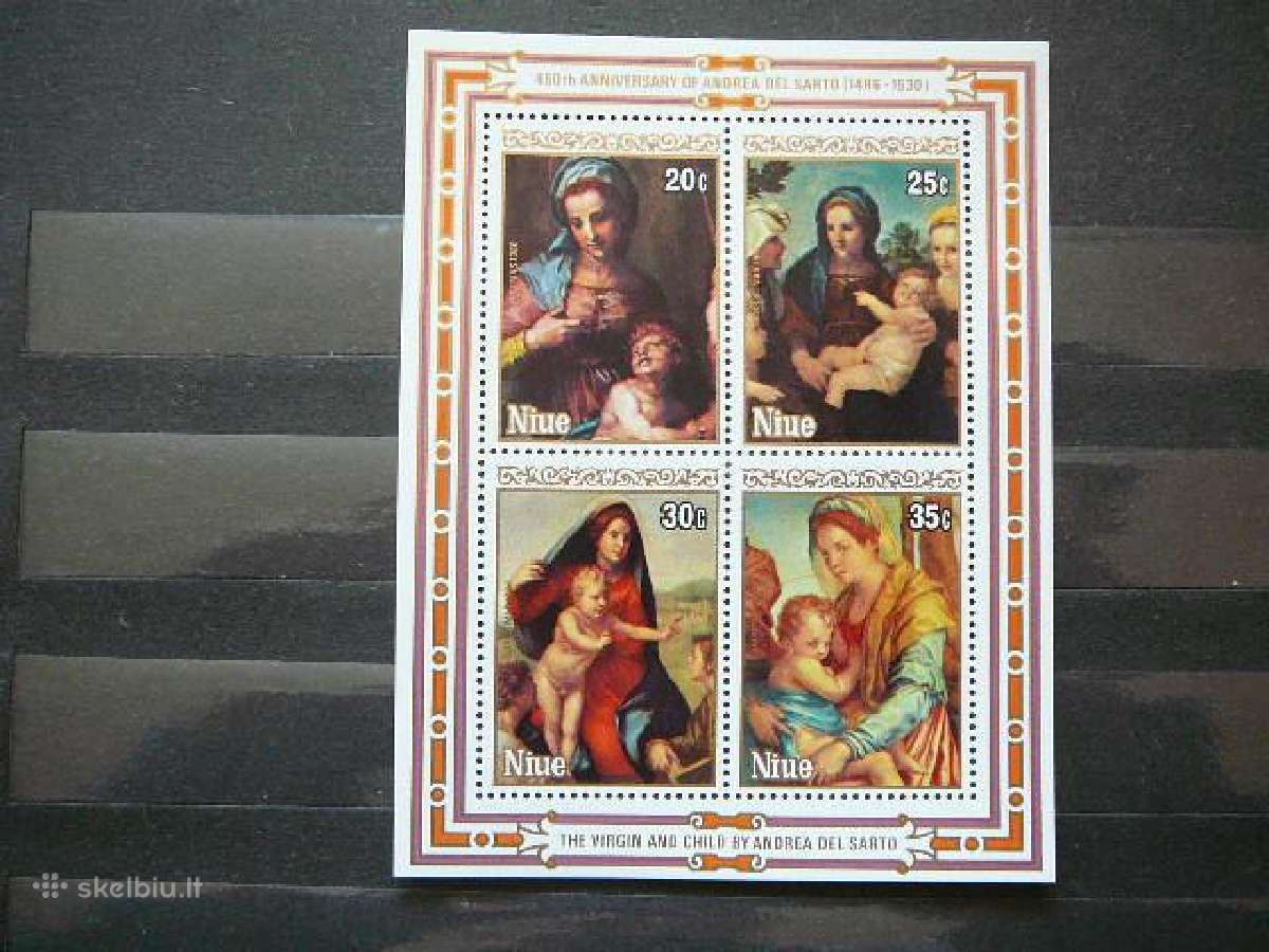 Daile A. del Sarto Niue 1980 Mnh ne374