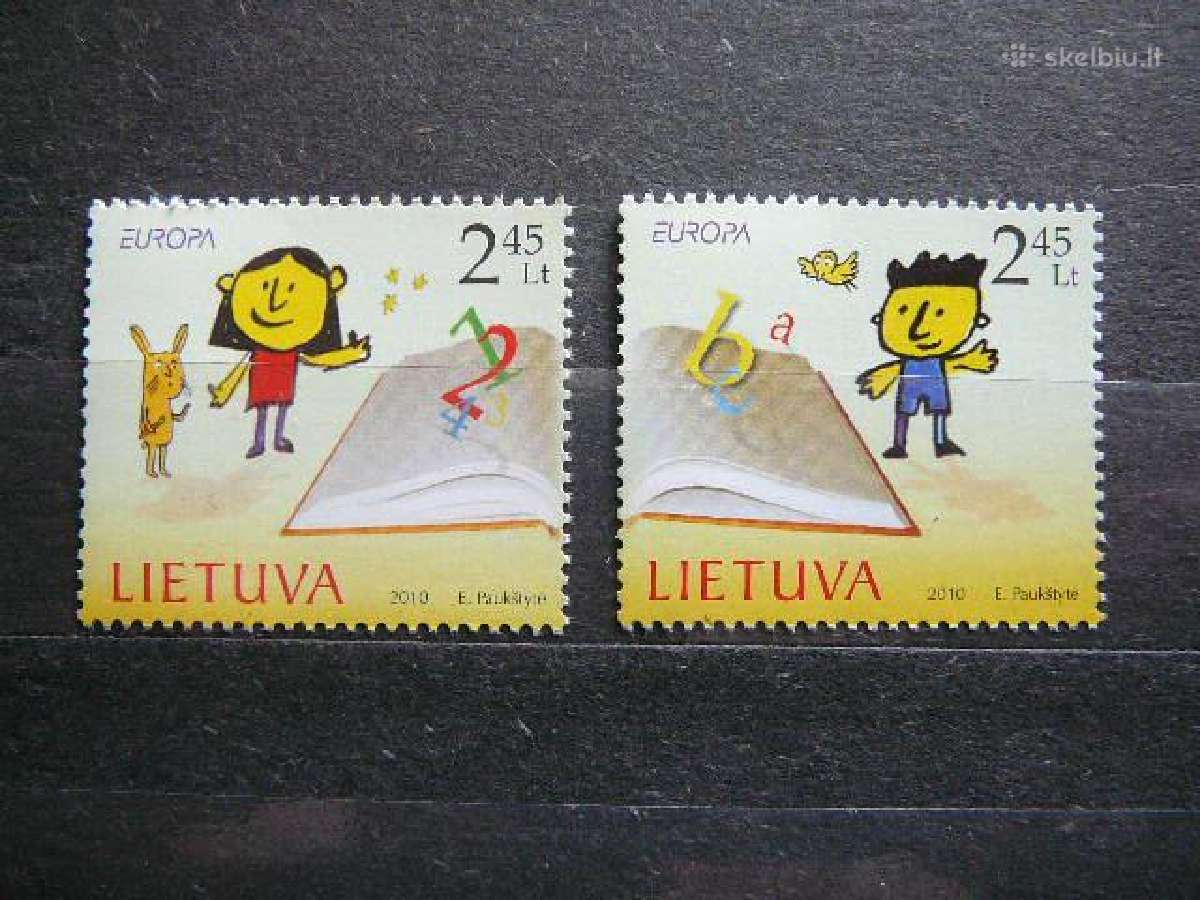 Lietuva 2010 Europa Vaiku knygos lit1038