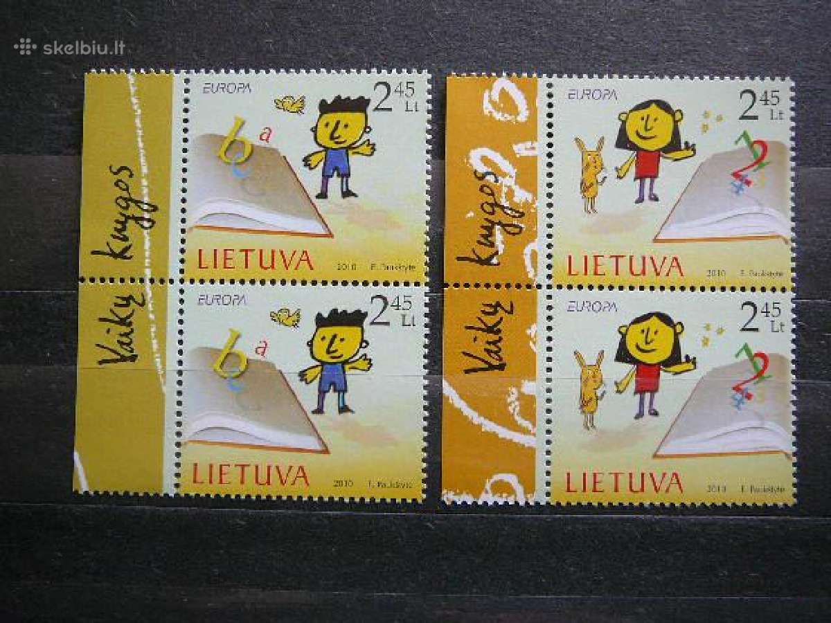 Lietuva 2010 Europa Vaiku knygos Mnh lit1039