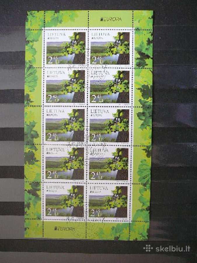 Lietuva 2011 Europa Miskai antsp. lit1063a - nuotraukos Nr. 3