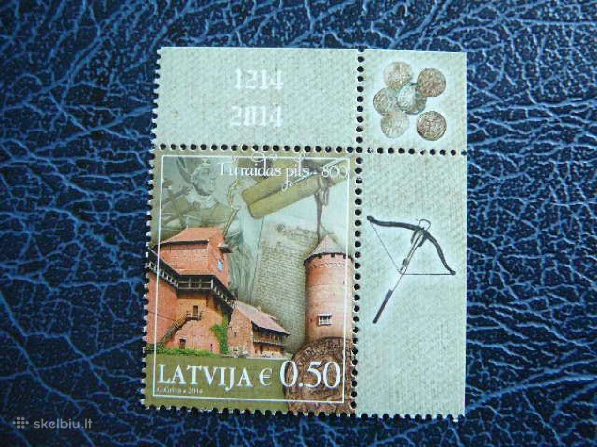 Latvija 2014 Turaidos pilis Mnh llt914