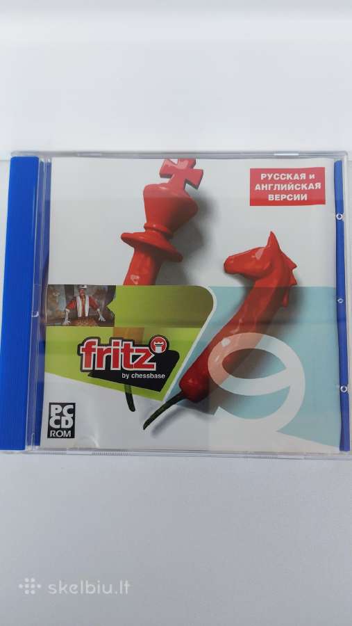 ,Fritz 9 by chessbase'' Pc CD-rom žaidimas