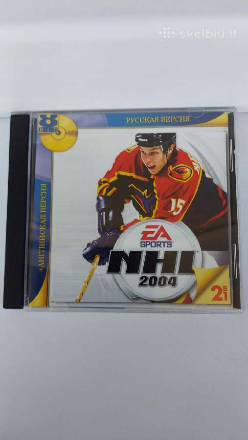 ,Nhl2004'' Pc CD-rom žaidimas 2in1
