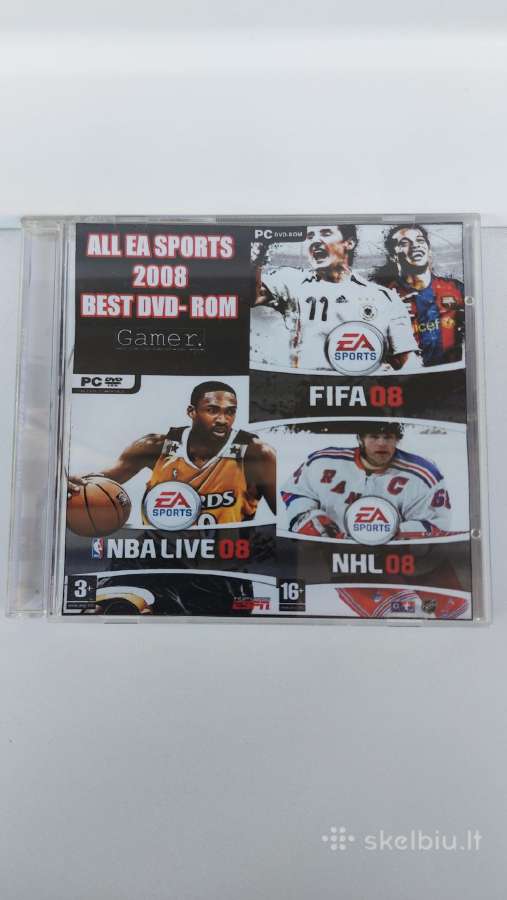 ,All Ea Sports 2008.best Dvd-rom'' Pc Dvd-rom 16+