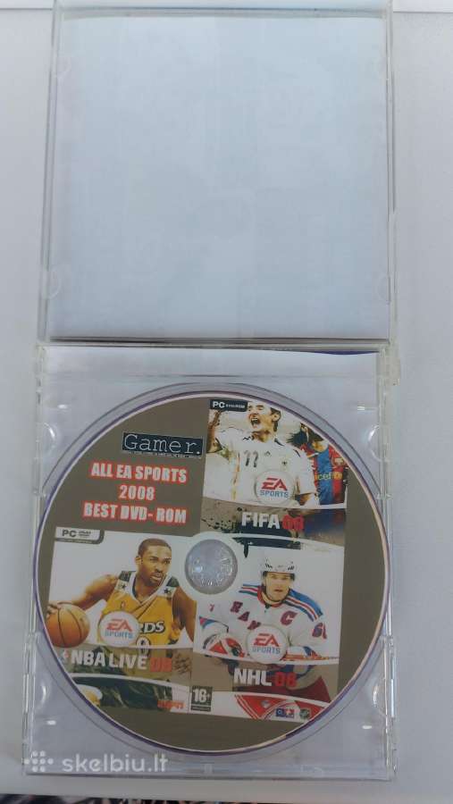,All Ea Sports 2008.best Dvd-rom'' Pc Dvd-rom 16+ - nuotraukos Nr. 2