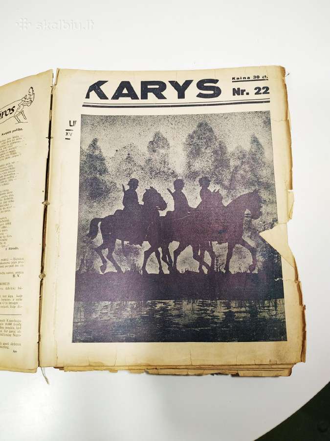 Laikraštis Karys 1933 metų - nuotraukos Nr. 8