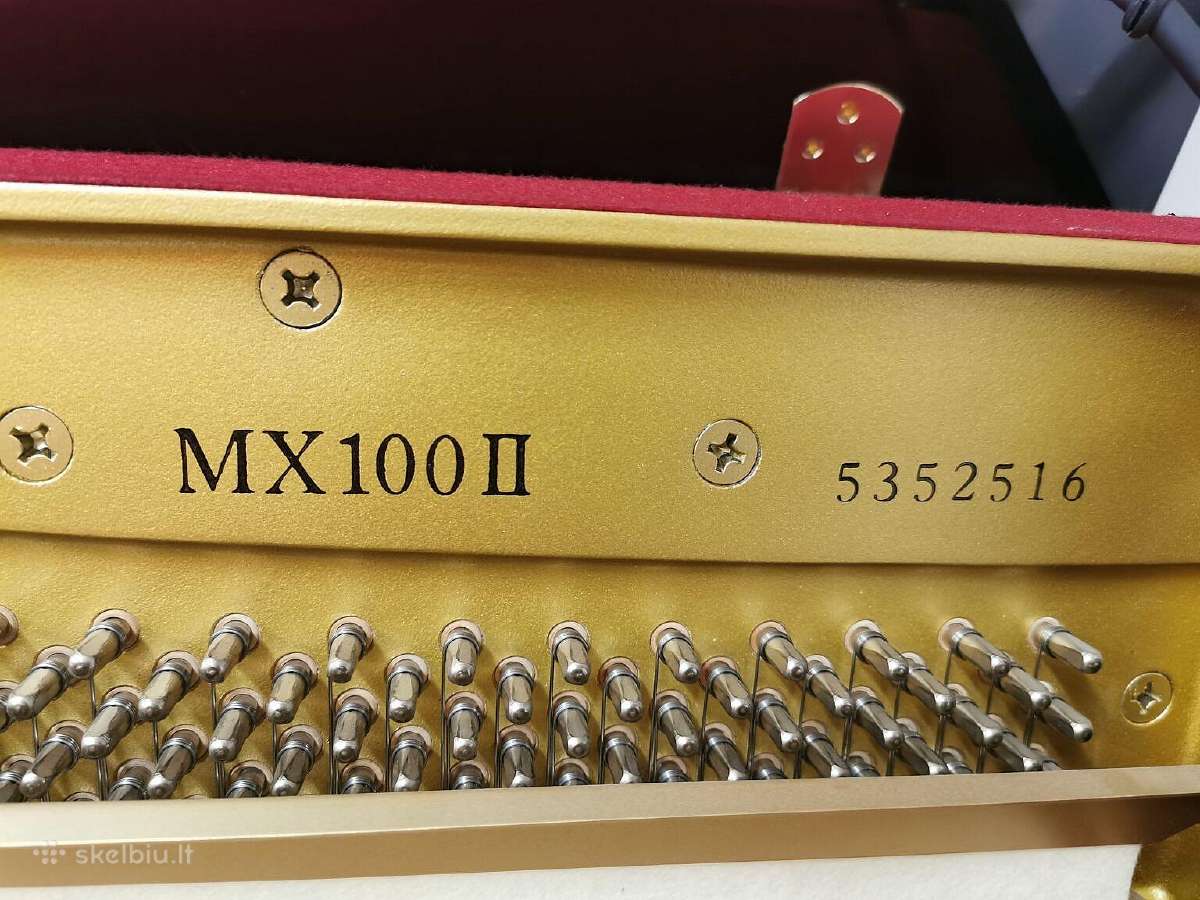 Koncertinės klasės Yamaha M X100 II mod. Japonija - nuotraukos Nr. 14
