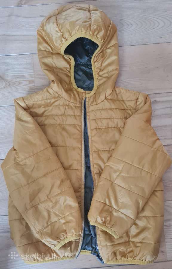 Puikios būklės dvipusė striukytė 4-5m berniukui