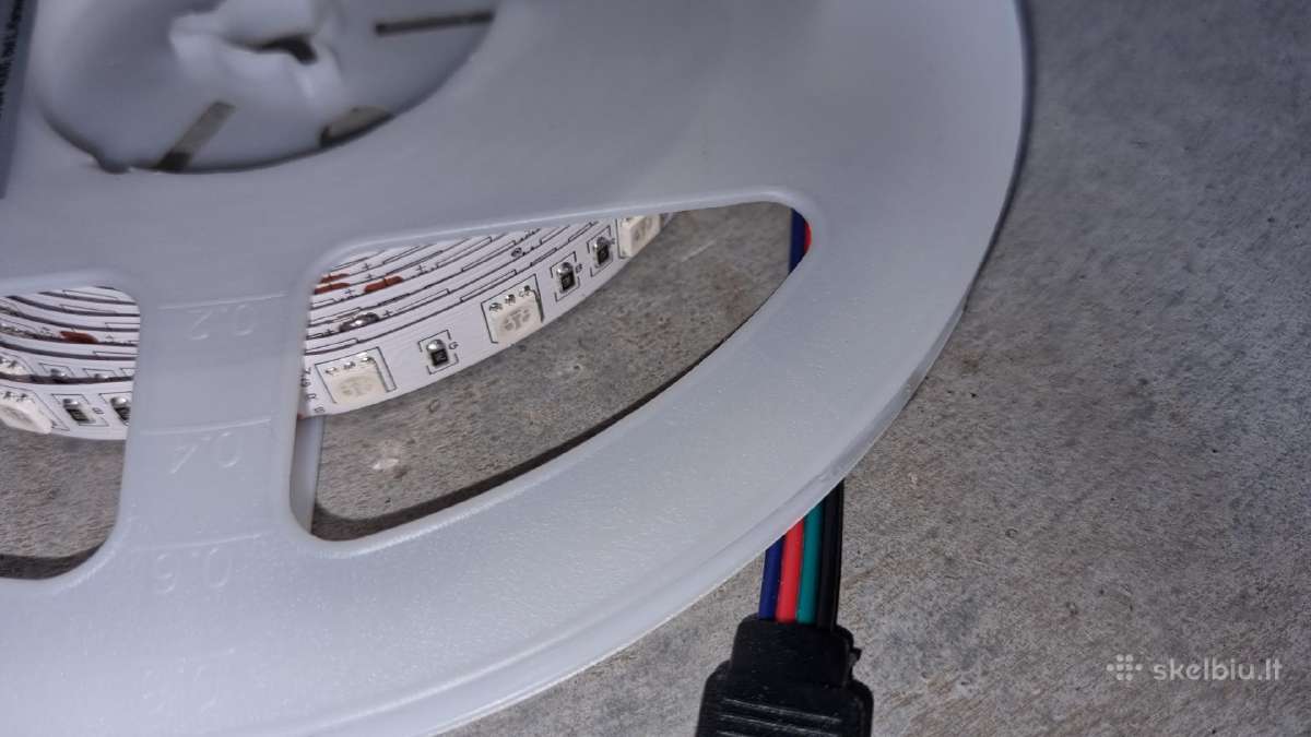 LED juosta Rgb 5m. 54w. Spalvota. - nuotraukos Nr. 2