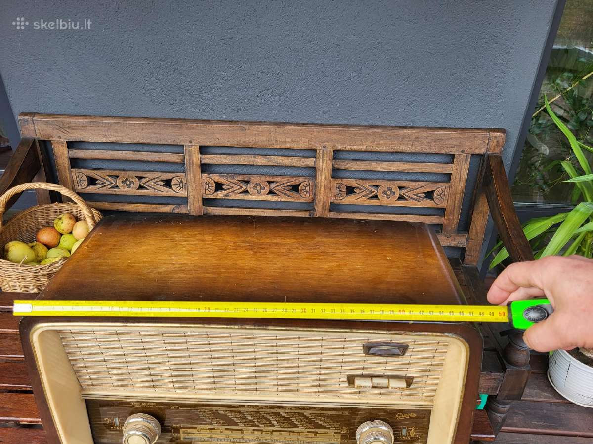 Vintazine vokiska radio. Gera bukle. Maza - nuotraukos Nr. 3