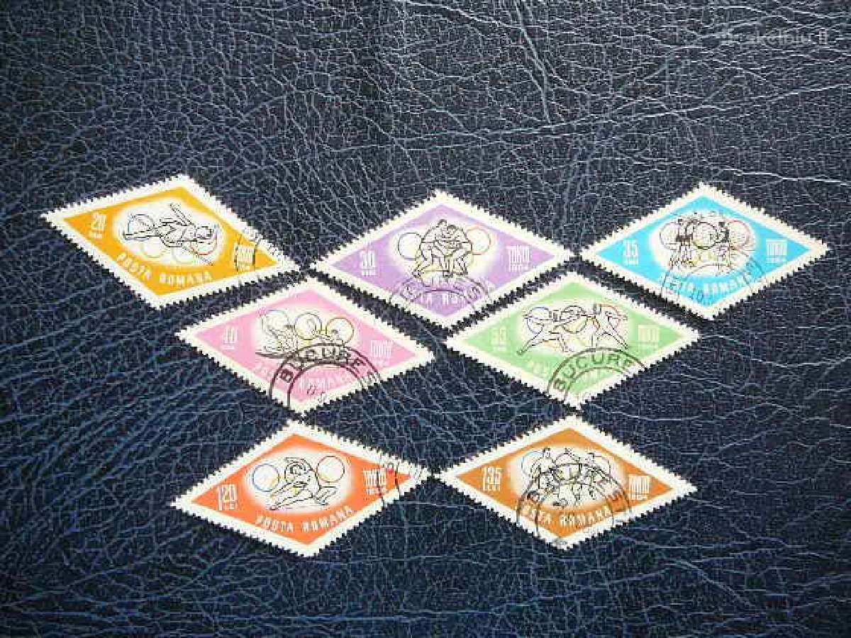Olimpines vasaros Rumunija 1964 antsp. rm2309