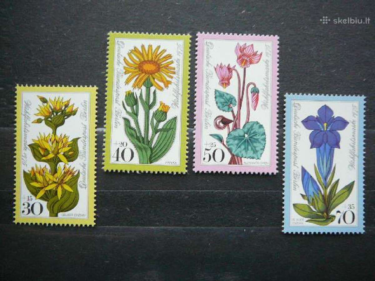 Geles Vokietija (Berlynas) 1975 Mnh vb510