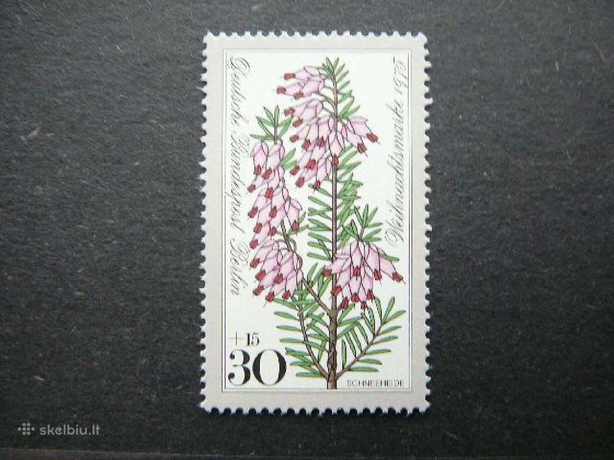 Kaledos Geles Vokietija (Berlynas) 1975 Mnh vb514