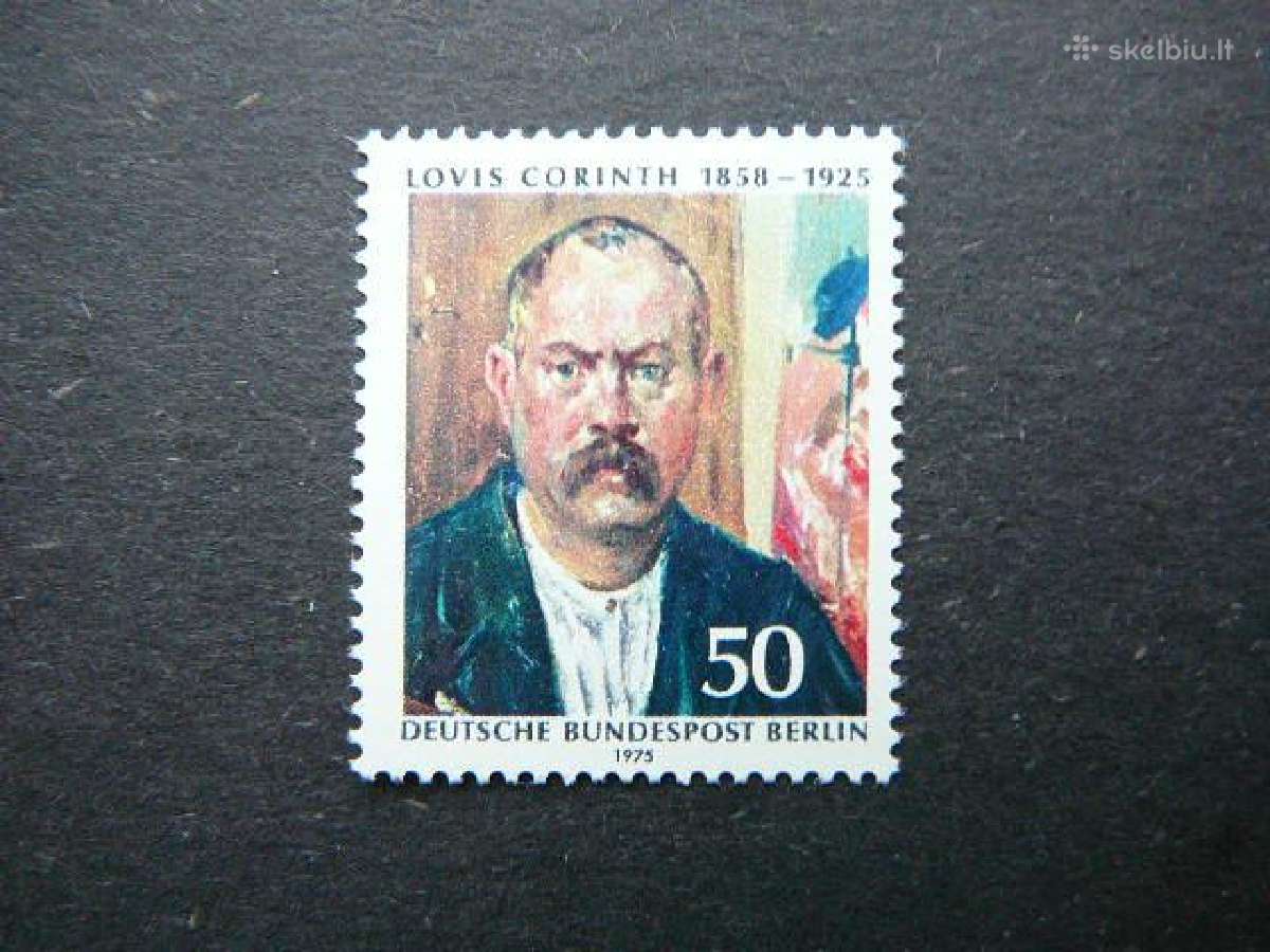 Dailininkas Vokietija (Berlynas) 1975 Mnh vb509