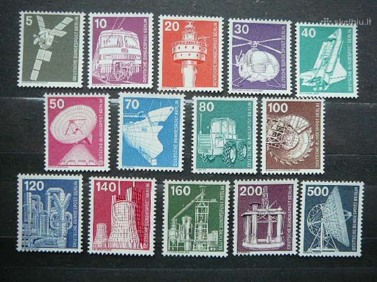 Transportas Vokietija (Berlynas) 1975 Mnh vb494